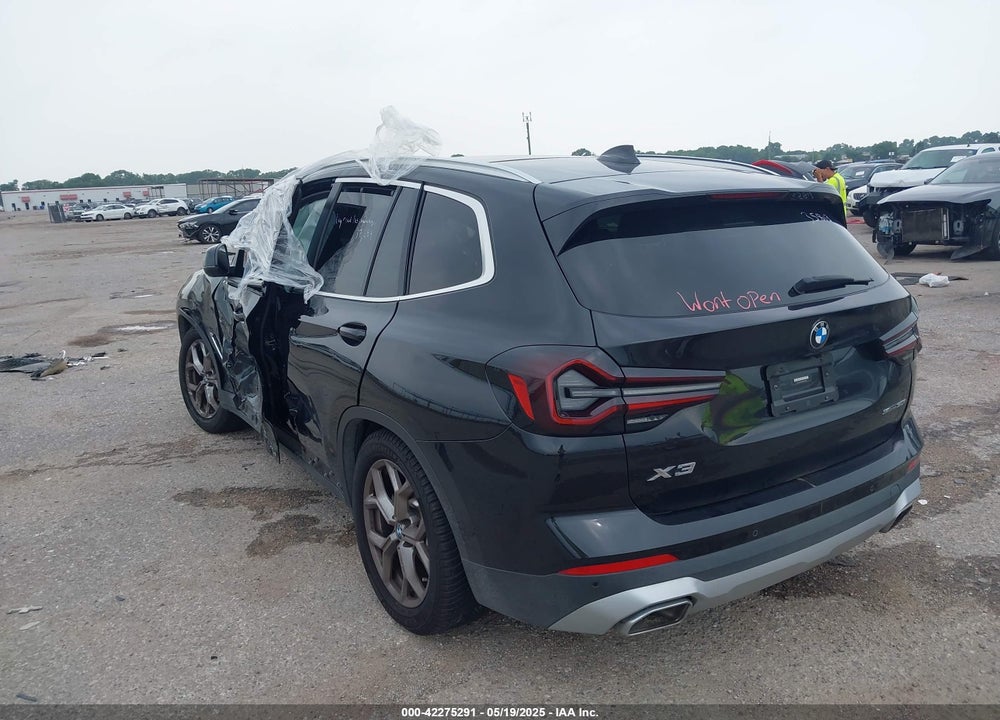 2022 BMW X3 VIN: 5UX43DP00N9K73575