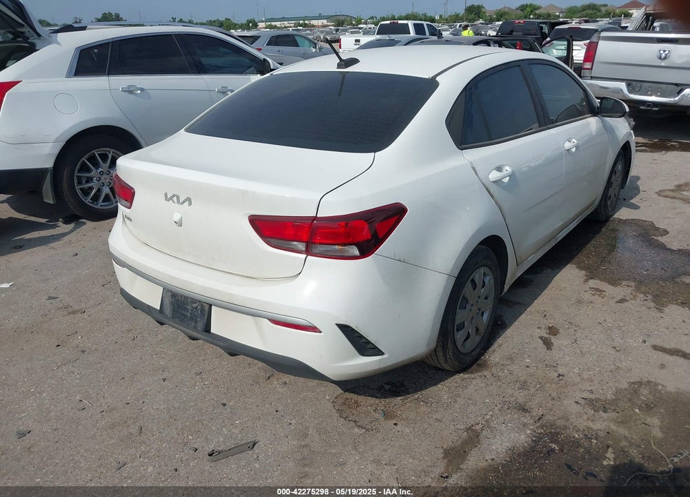 2022 KIA RIO S VIN: 3KPA24AD4NE478606