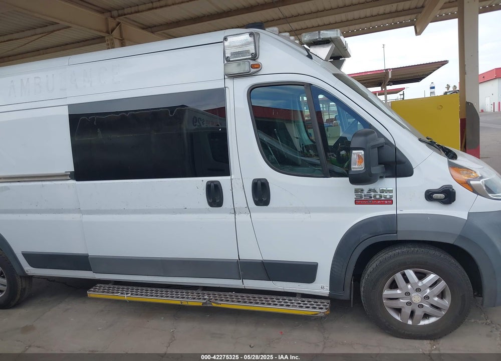 2016 RAM PROMASTER 3500 HIGH ROOF VIN: 3C6URVHG7GE114723