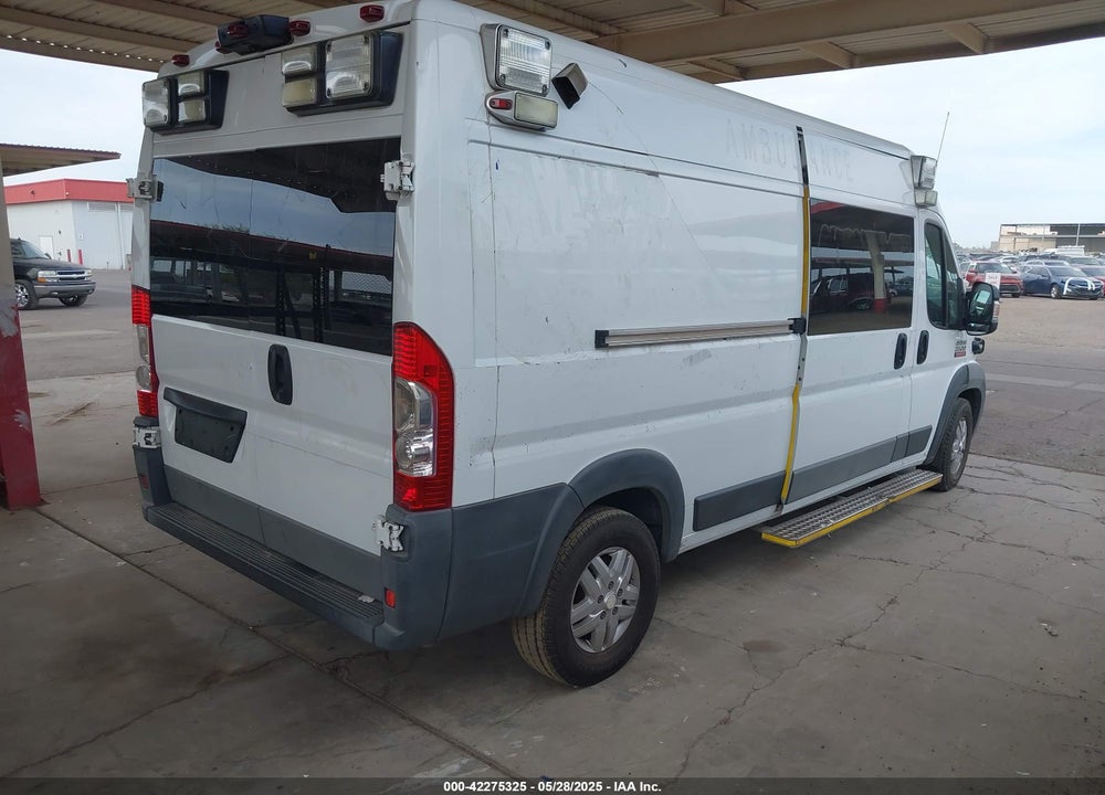 2016 RAM PROMASTER 3500 HIGH ROOF VIN: 3C6URVHG7GE114723
