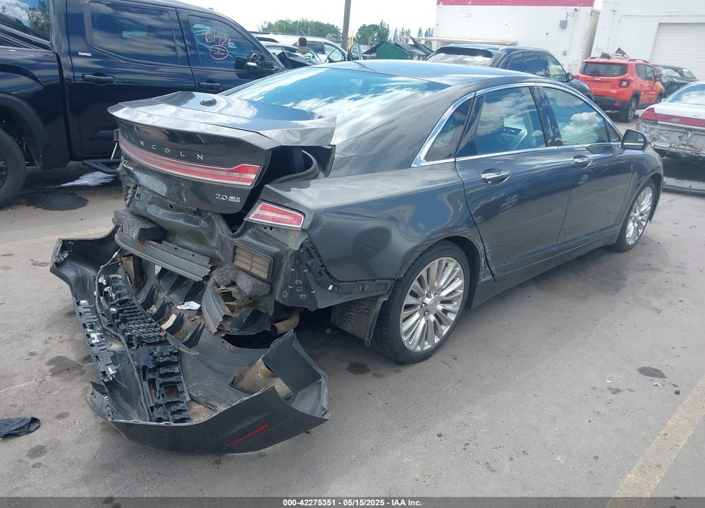 2016 LINCOLN MKZ VIN: 3LN6L2J94GR605218