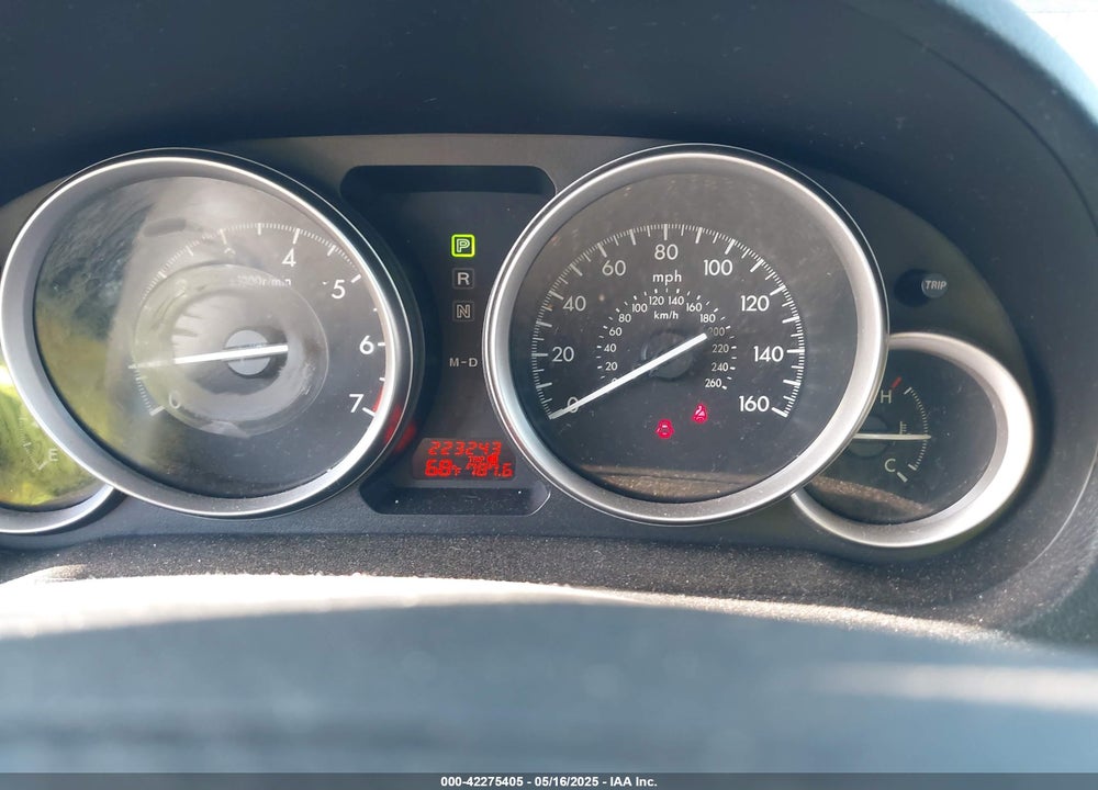 2012 MAZDA 6 I TOURING VIN: 1YVHZ8DH0C5M37778