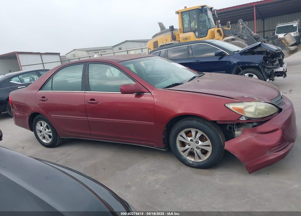2004 TOYOTA CAMRY LE VIN: 4T1BE32K04U274660