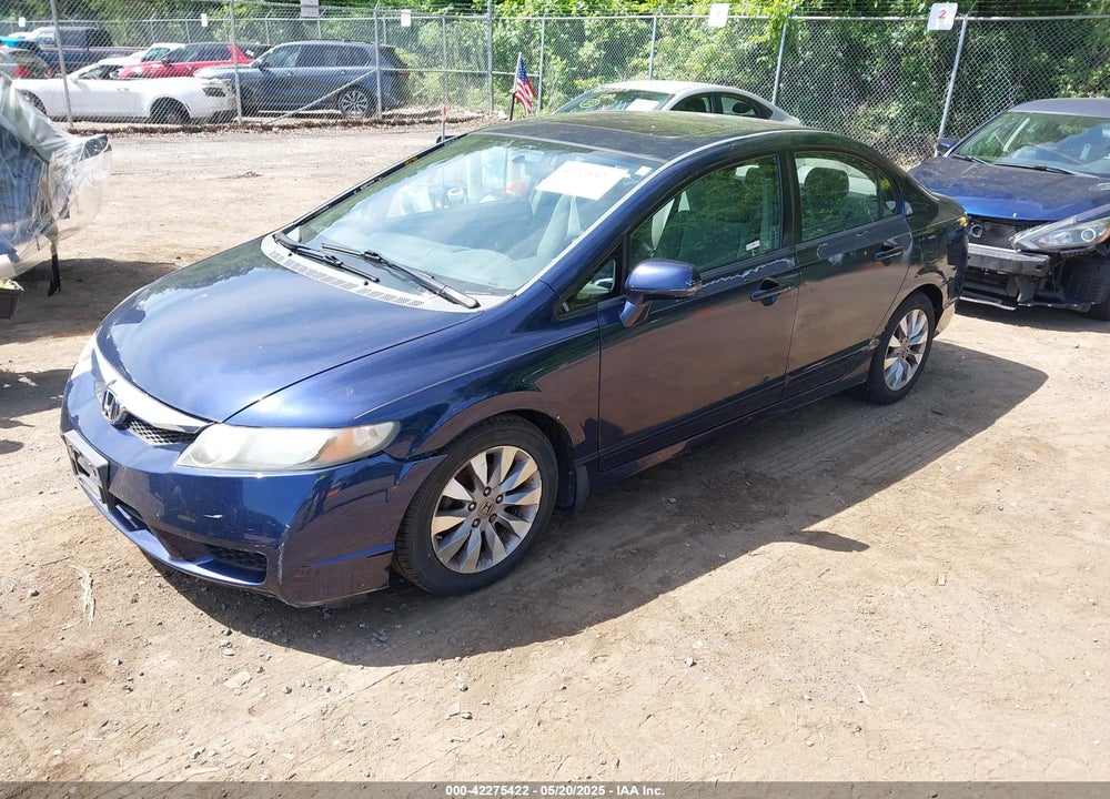 2009 HONDA CIVIC VIN: 2HGFA16859H542859