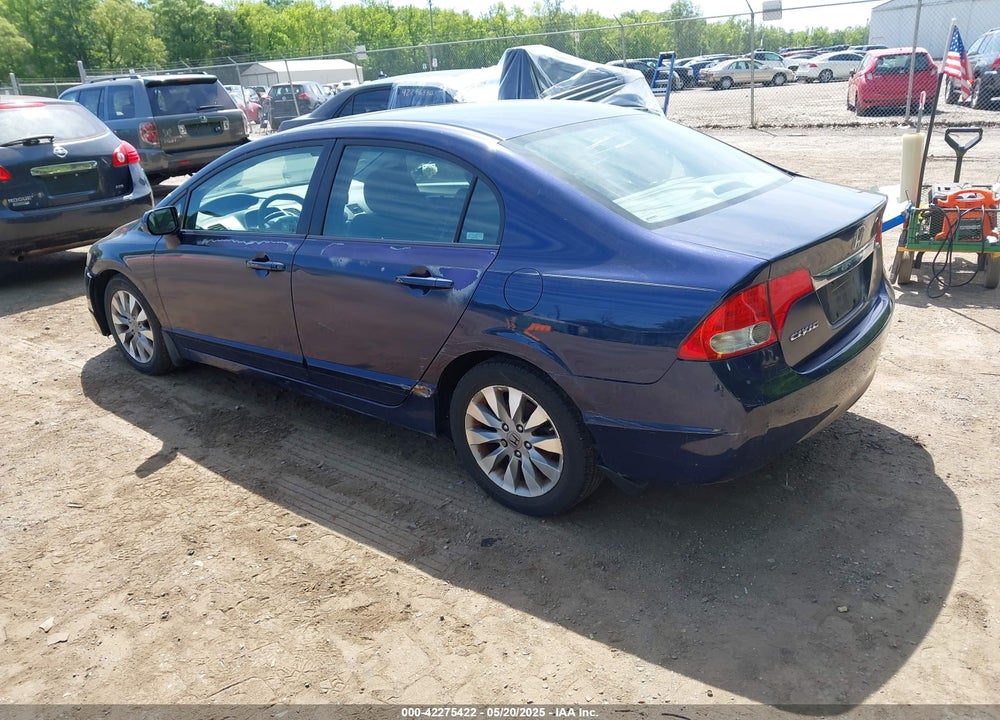 2009 HONDA CIVIC VIN: 2HGFA16859H542859