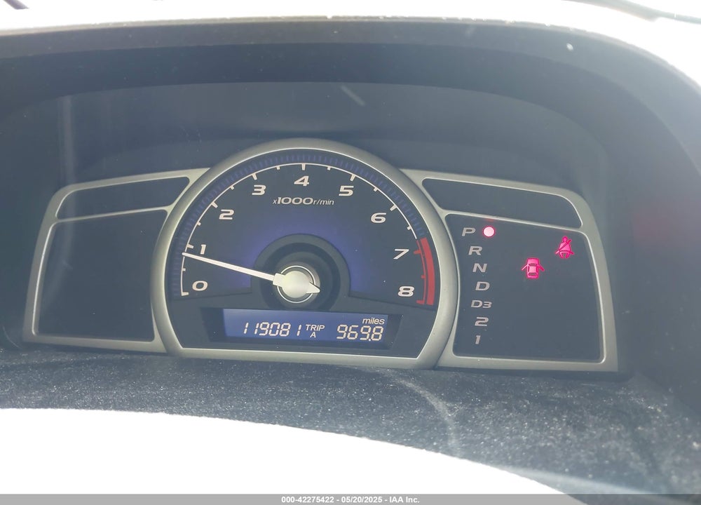 2009 HONDA CIVIC VIN: 2HGFA16859H542859