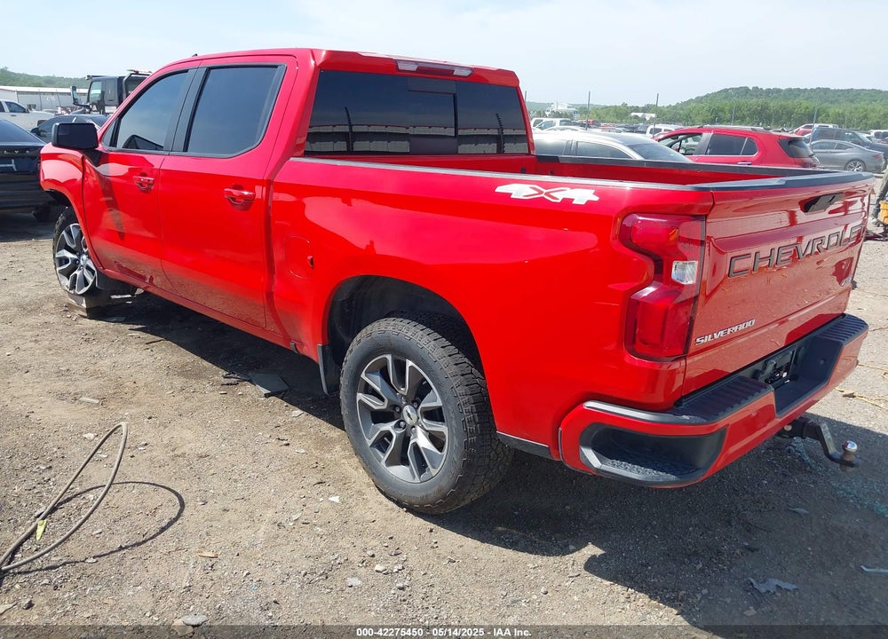 2021 CHEVROLET SILVERADO 1500 4WD SHORT BED RST VIN: 3GCUYEED3MG271364