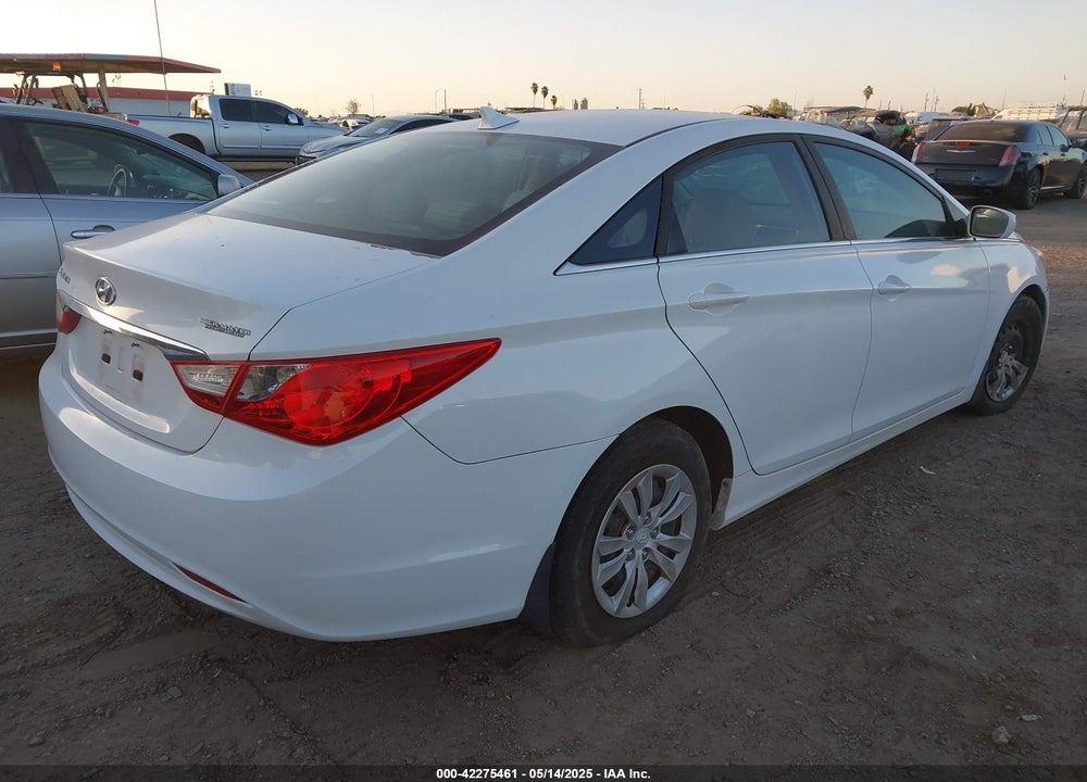 2011 HYUNDAI SONATA VIN: 5NPEB4AC6BH162883