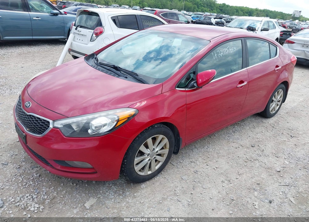 2014 KIA FORTE VIN: KNAFX4A89E5114667