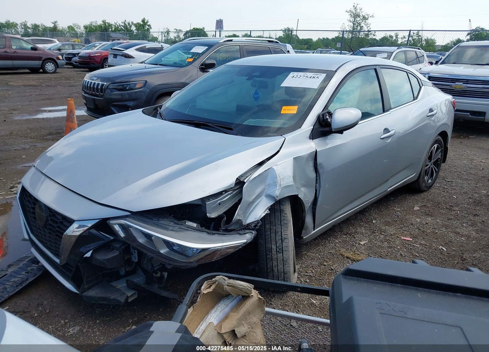 2022 NISSAN SENTRA VIN: 3N1AB8CV4NY301245