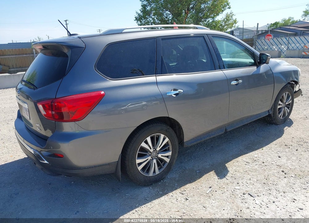 2017 NISSAN PATHFINDER SL VIN: 5N1DR2MM9HC673374