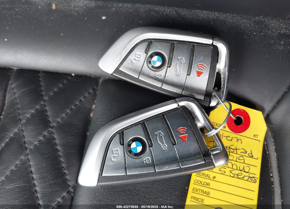 2019 BMW 540I XDRIVE VIN: WBAJE7C52KWW00201