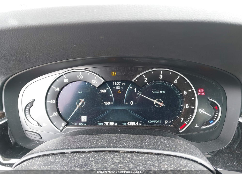 2019 BMW 540I XDRIVE VIN: WBAJE7C52KWW00201