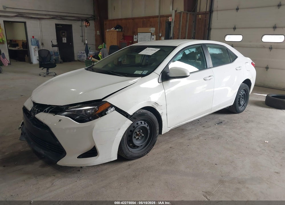2017 TOYOTA COROLLA LE VIN: 2T1BURHE4HC765831