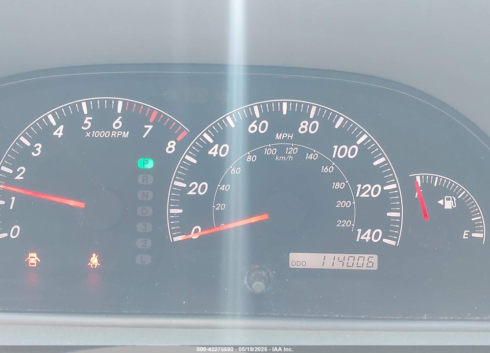 2005 TOYOTA CAMRY XLE V6 VIN: 4T1BF30K95U616074