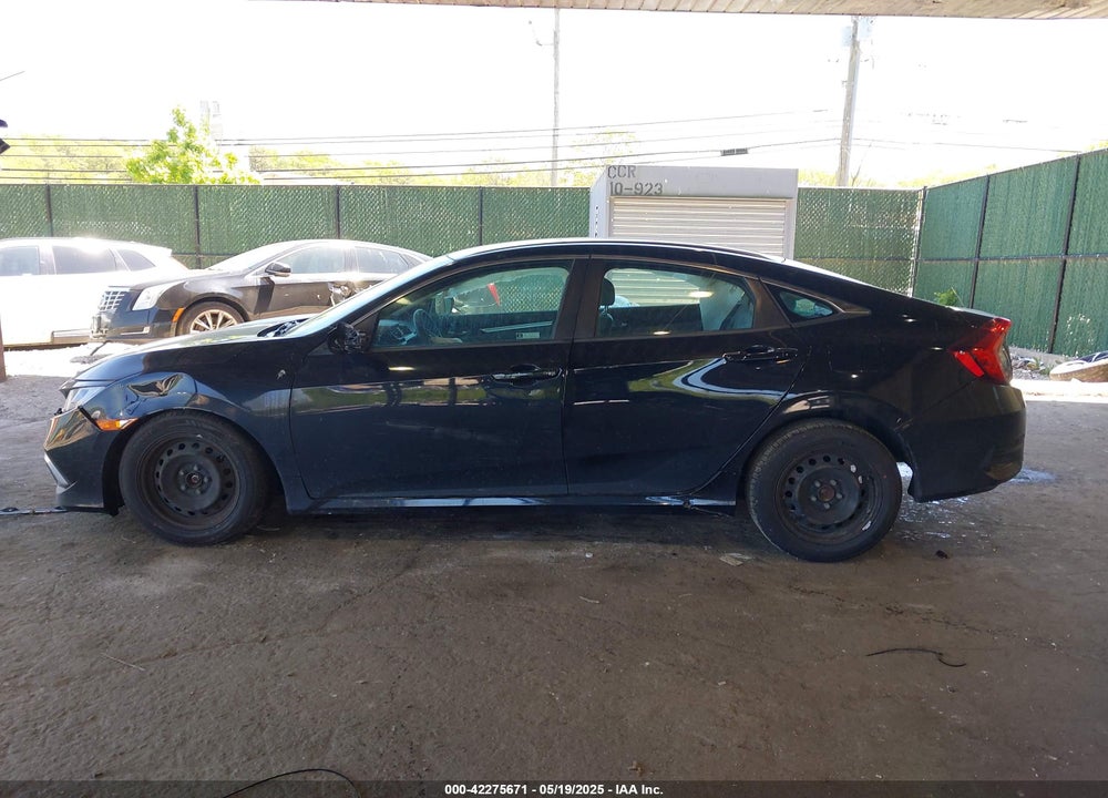 2019 HONDA CIVIC VIN: 2HGFC2F66KH582629