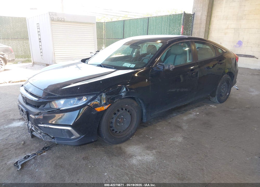 2019 HONDA CIVIC VIN: 2HGFC2F66KH582629
