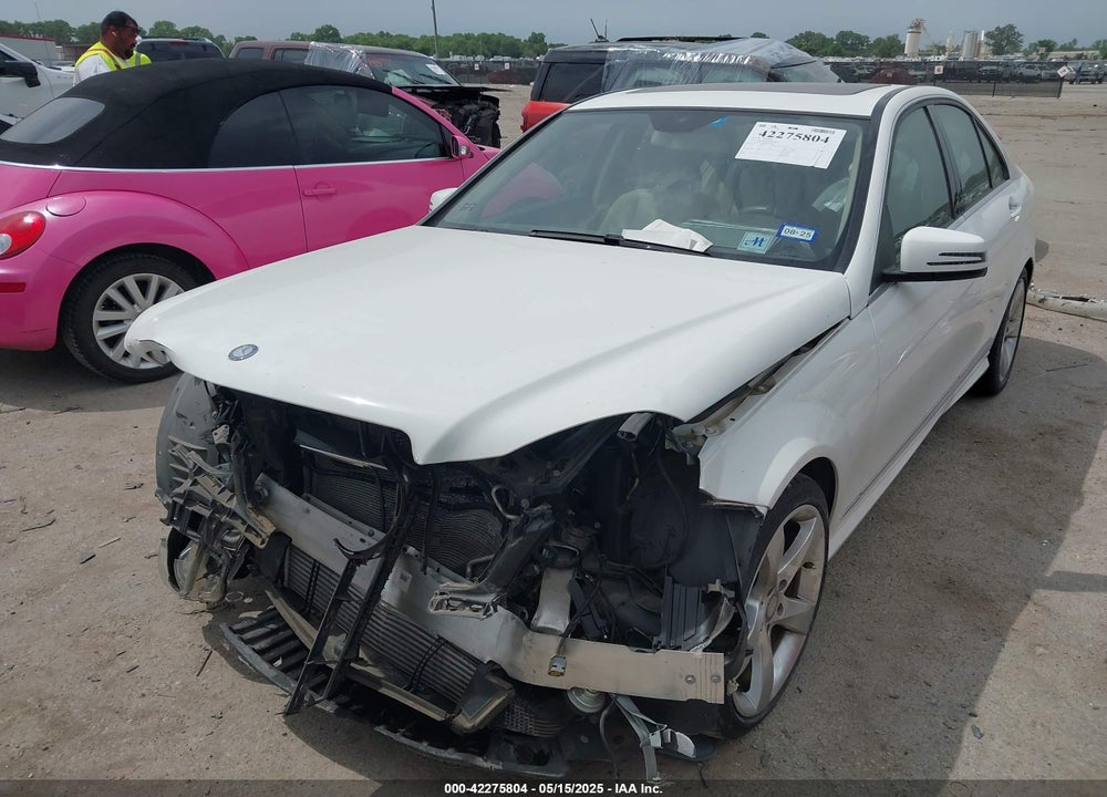 2014 MERCEDES-BENZ C CLASS VIN: WDDGF4HBXEA967054