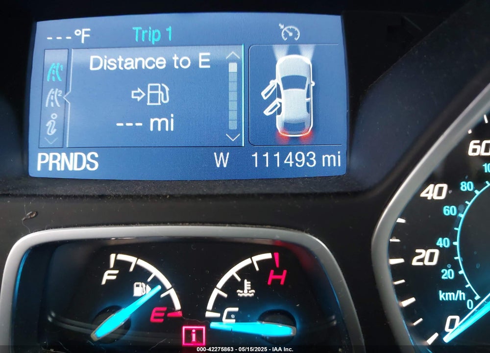 2015 FORD ESCAPE VIN: 1FMCU0F76FUA09224