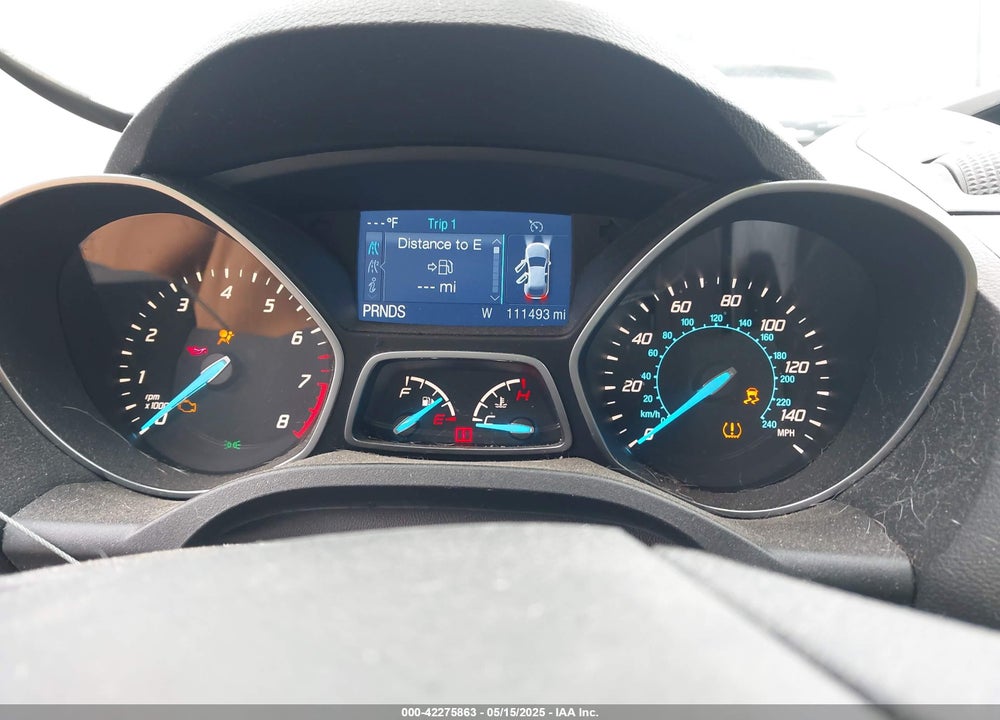 2015 FORD ESCAPE VIN: 1FMCU0F76FUA09224