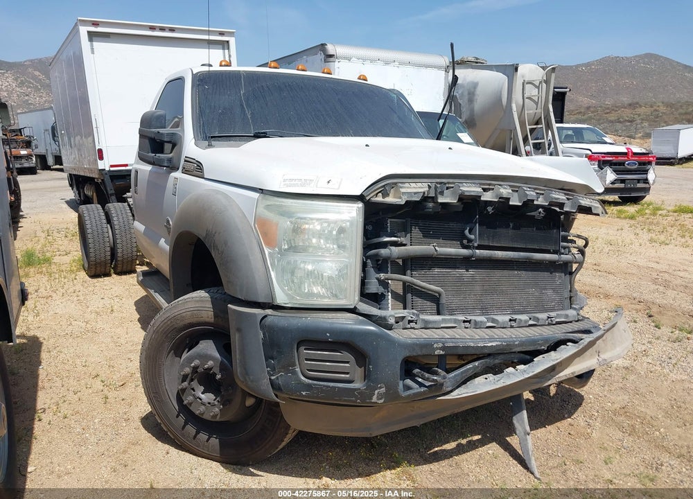 2011 FORD F-550 CHASSIS XL VIN: 1FDUF5GT1BEC52676