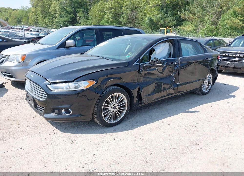 2015 FORD FUSION SE VIN: 3FA6P0H92FR258737