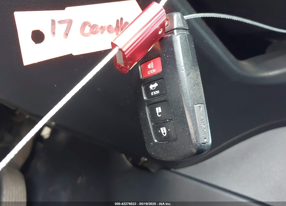 2017 TOYOTA COROLLA VIN: 2T1BURHE6HC751252
