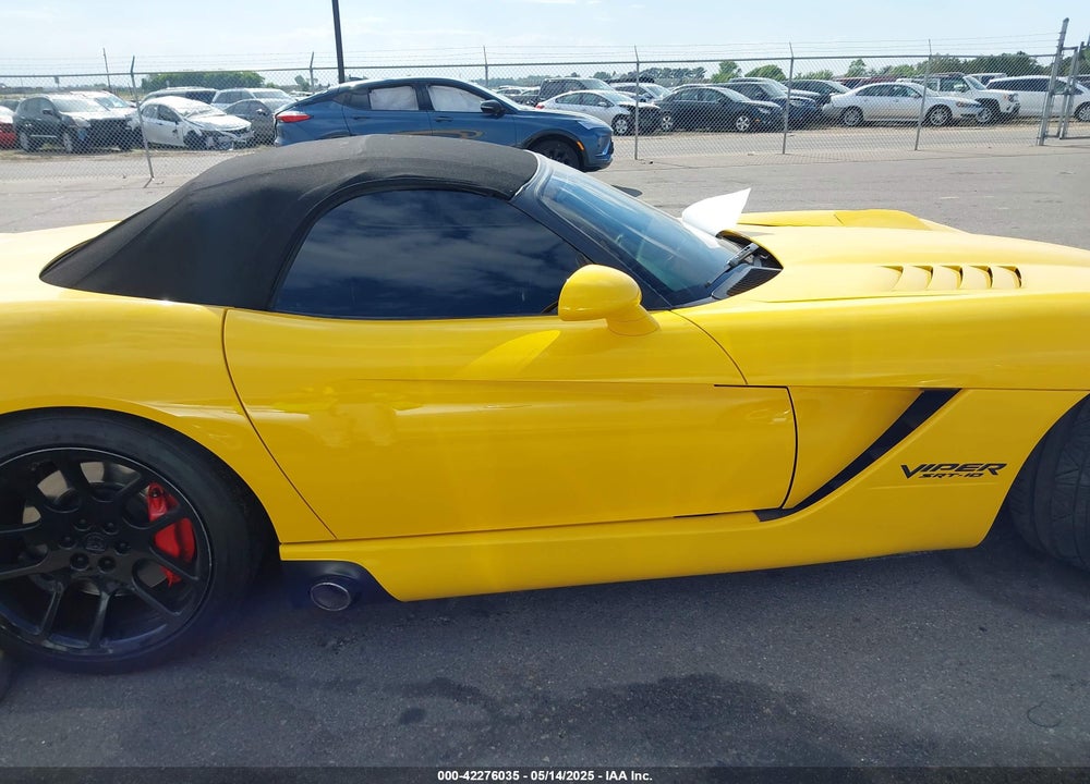 2005 DODGE VIPER SRT10 VIN: 1B3JZ65Z55V500798
