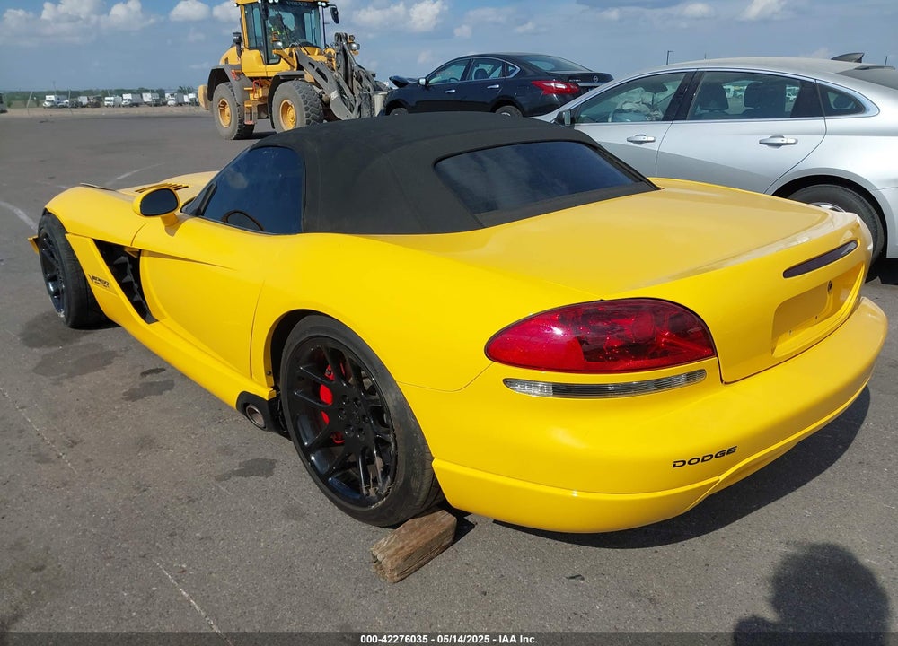 2005 DODGE VIPER SRT10 VIN: 1B3JZ65Z55V500798