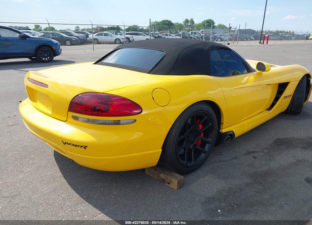 2005 DODGE VIPER SRT10 VIN: 1B3JZ65Z55V500798