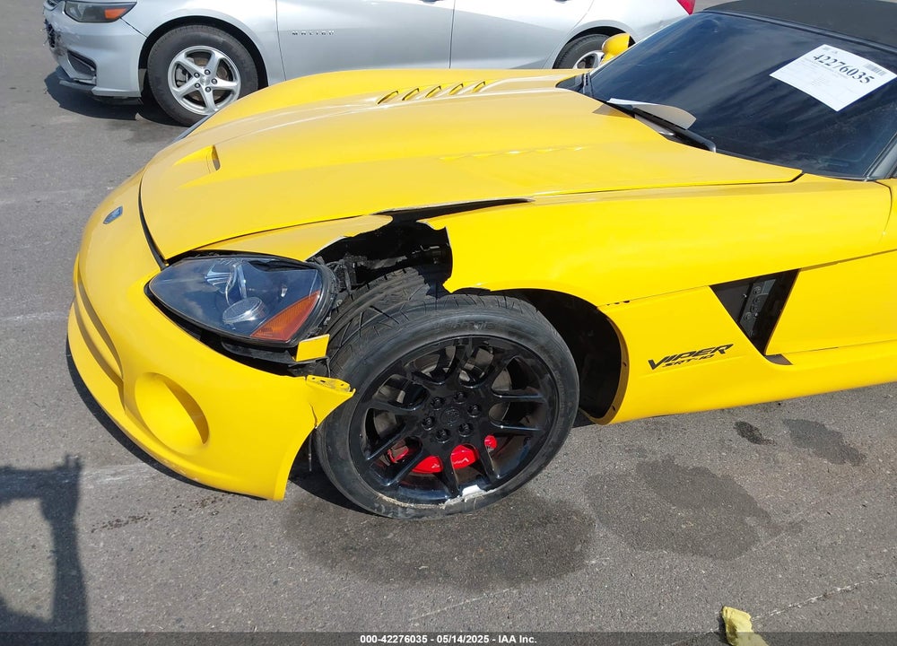 2005 DODGE VIPER SRT10 VIN: 1B3JZ65Z55V500798