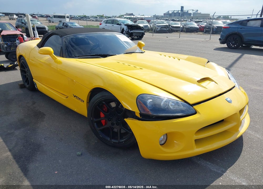 2005 DODGE VIPER SRT10 VIN: 1B3JZ65Z55V500798