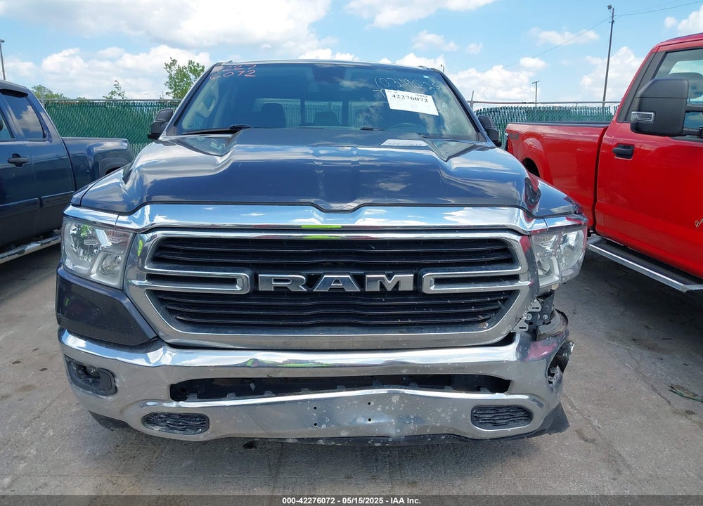 2019 RAM 1500 BIG HORN/LONE STAR 4X4 5'7 BOX VIN: 1C6SRFFT7KN720010
