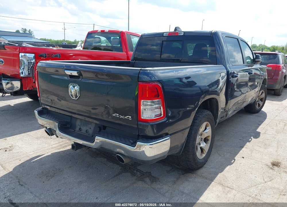 2019 RAM 1500 BIG HORN/LONE STAR 4X4 5'7 BOX VIN: 1C6SRFFT7KN720010