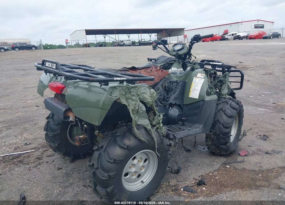 2007 ARCTIC CAT 650 H1 VIN: 4UF07ATV87T211103