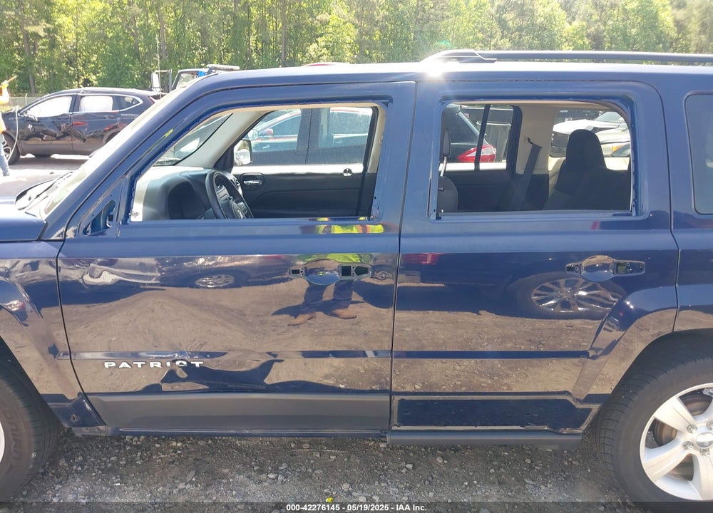 2014 JEEP PATRIOT LATITUDE VIN: 1C4NJPFA3ED699894