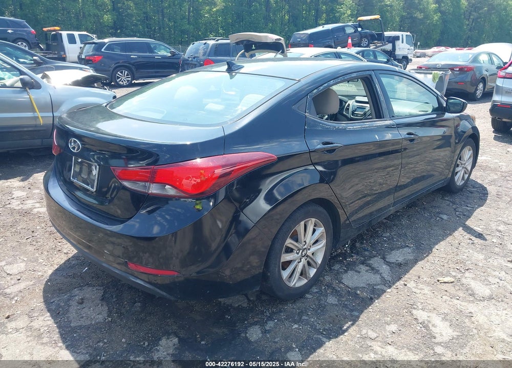 2014 HYUNDAI ELANTRA VIN: 5NPDH4AE5EH541146
