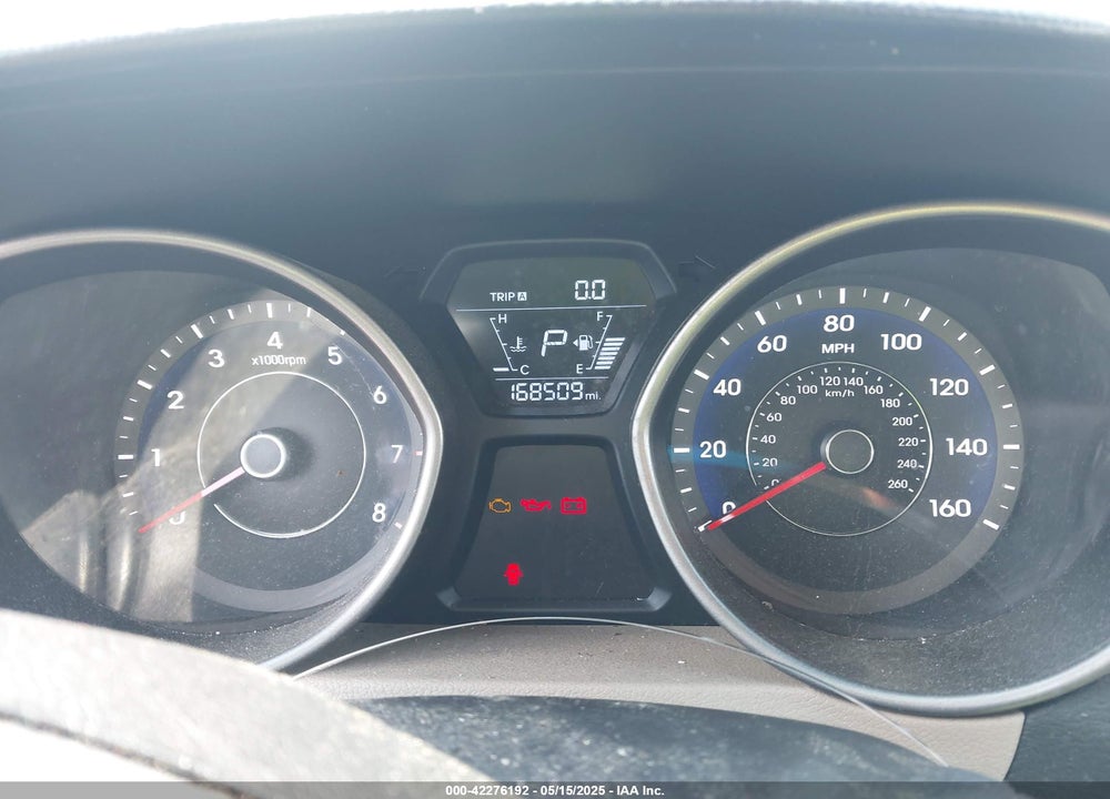 2014 HYUNDAI ELANTRA VIN: 5NPDH4AE5EH541146