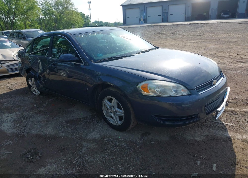 2008 CHEVROLET IMPALA LS VIN: 2G1WB58K989160265
