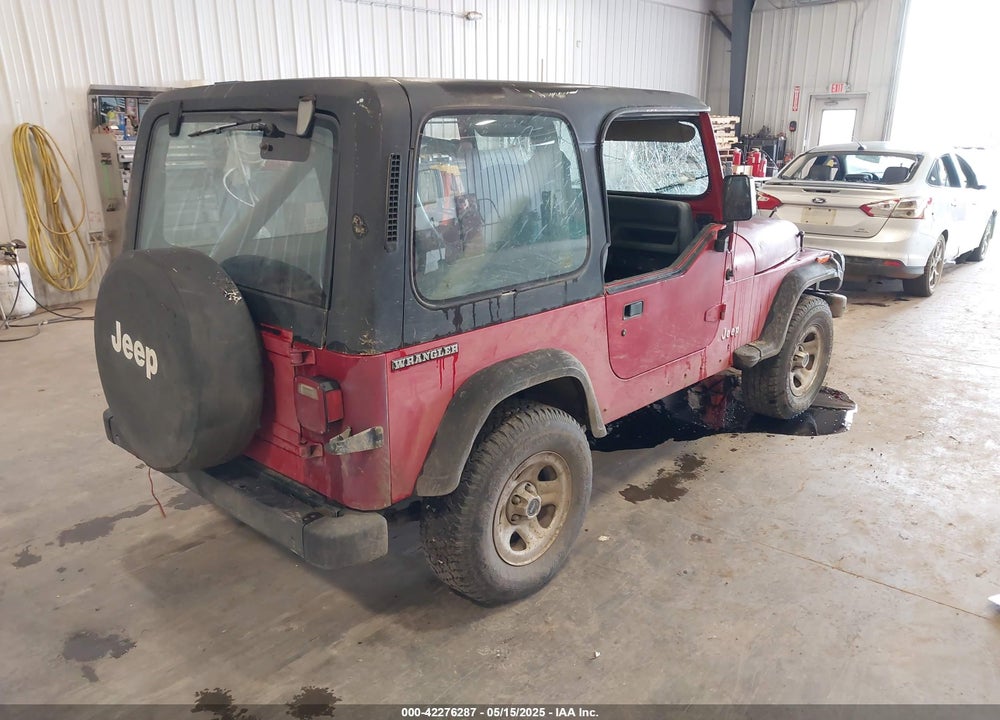 1991 JEEP WRANGLER / YJ S VIN: 2J4FY19P7MJ105423