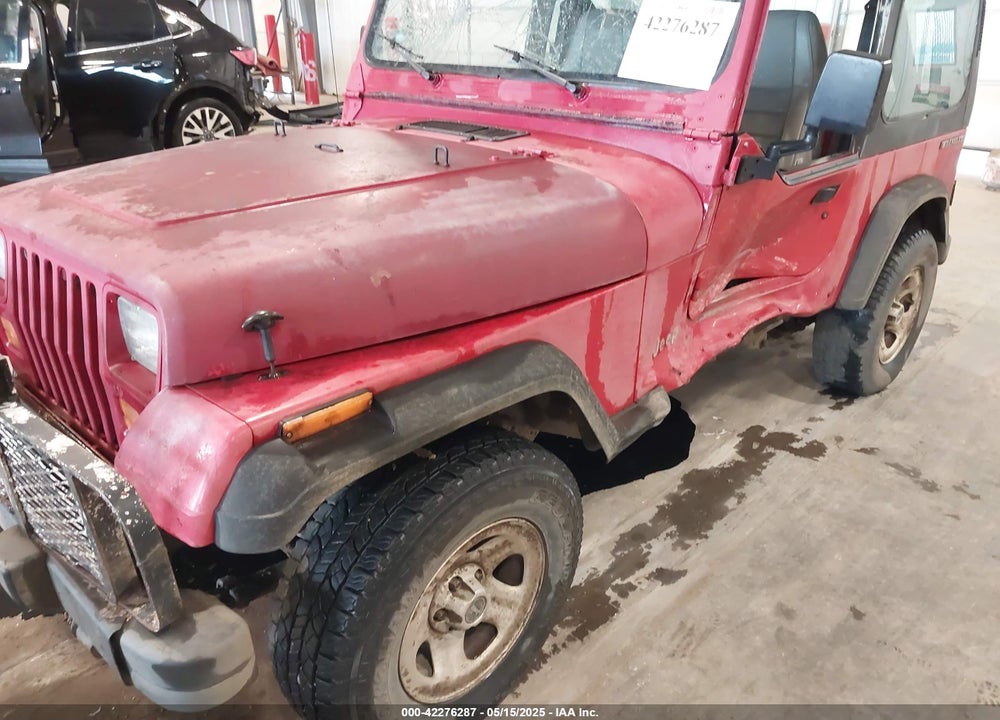 1991 JEEP WRANGLER / YJ S VIN: 2J4FY19P7MJ105423