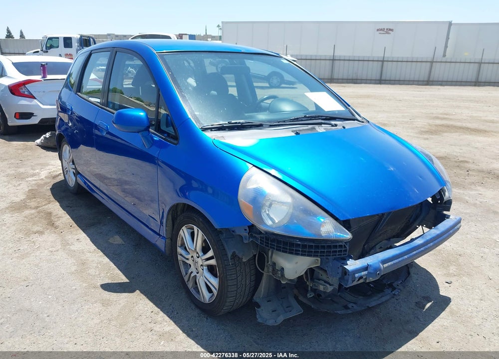 2007 HONDA FIT SPORT VIN: JHMGD38667S055711