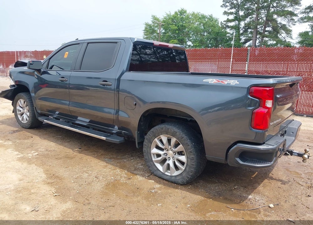 2019 CHEVROLET SILVERADO 1500 CUSTOM VIN: 3GCUYBEF0KG154211
