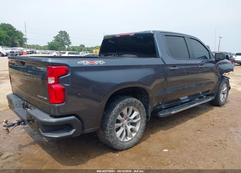 2019 CHEVROLET SILVERADO 1500 CUSTOM VIN: 3GCUYBEF0KG154211