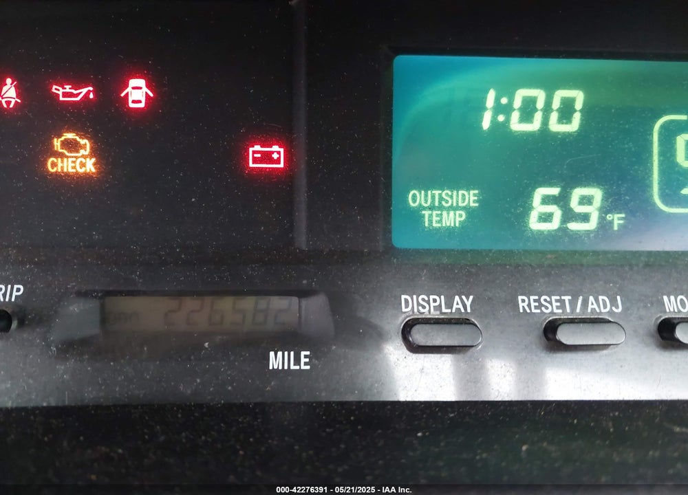 2001 TOYOTA AVALON XLS VIN: 4T1BF28B31U182971