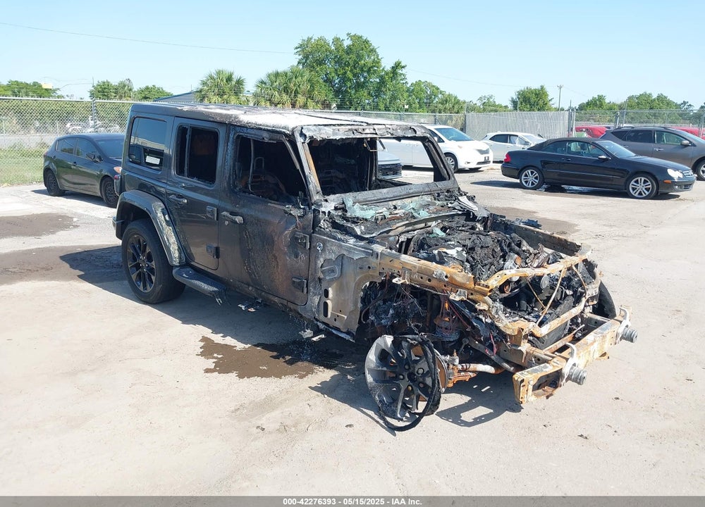 2021 JEEP WRANGLER 4XE UNLIMITED HIGH ALTITUDE 4X4 VIN: 1C4JJXP60MW643293