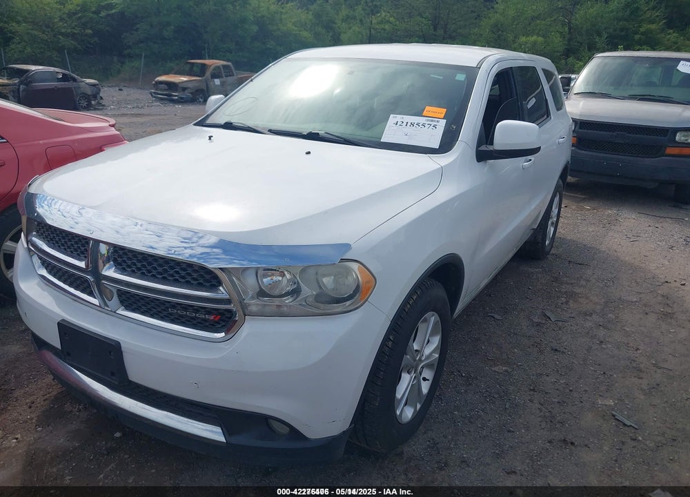 2013 DODGE DURANGO SXT VIN: 1C4RDJAG4DC512491