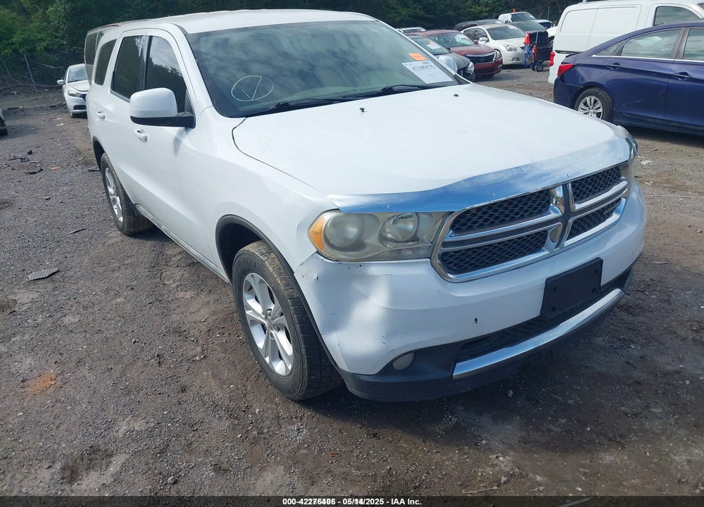 2013 DODGE DURANGO SXT VIN: 1C4RDJAG4DC512491