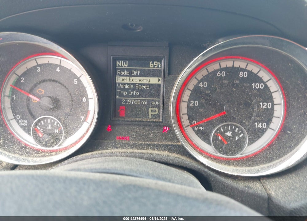 2013 DODGE DURANGO SXT VIN: 1C4RDJAG4DC512491