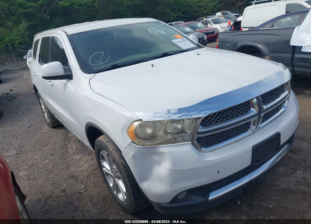 2013 DODGE DURANGO SXT VIN: 1C4RDJAG4DC512491
